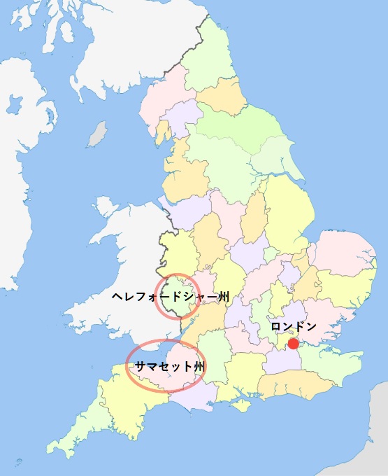 イギリス地図