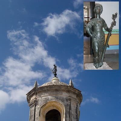 ハバナの銅像