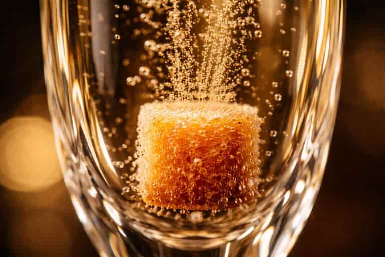 シャンパン・カクテル 角砂糖