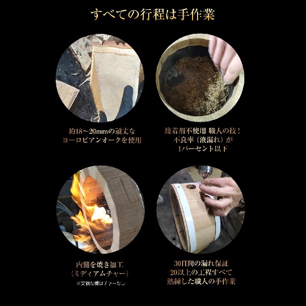 フラスコ樽製造工程