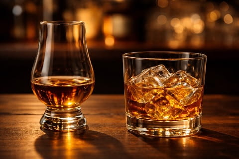 スコッチとバーボン